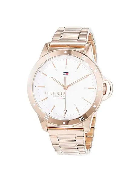reloj tommy hilfiger diver gold