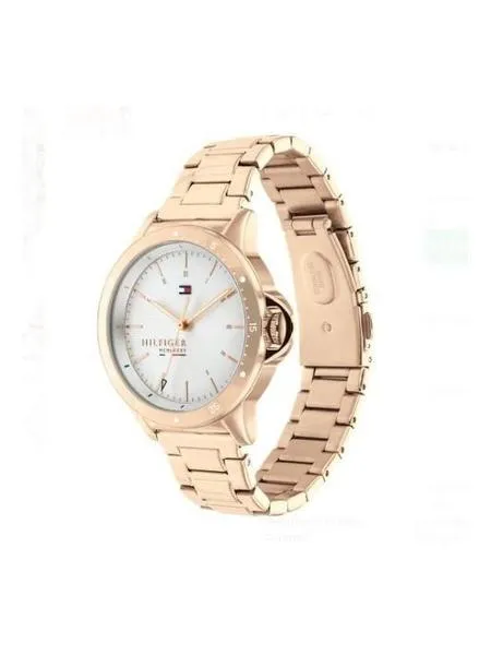 reloj tommy hilfiger diver gold