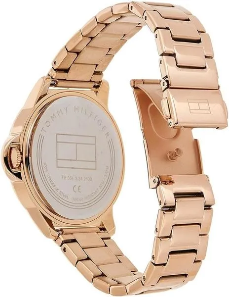 reloj tommy hilfiger diver gold
