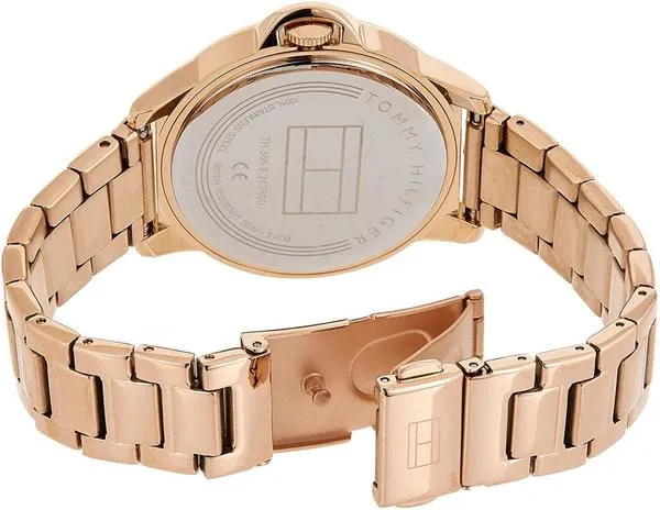 reloj tommy hilfiger diver gold