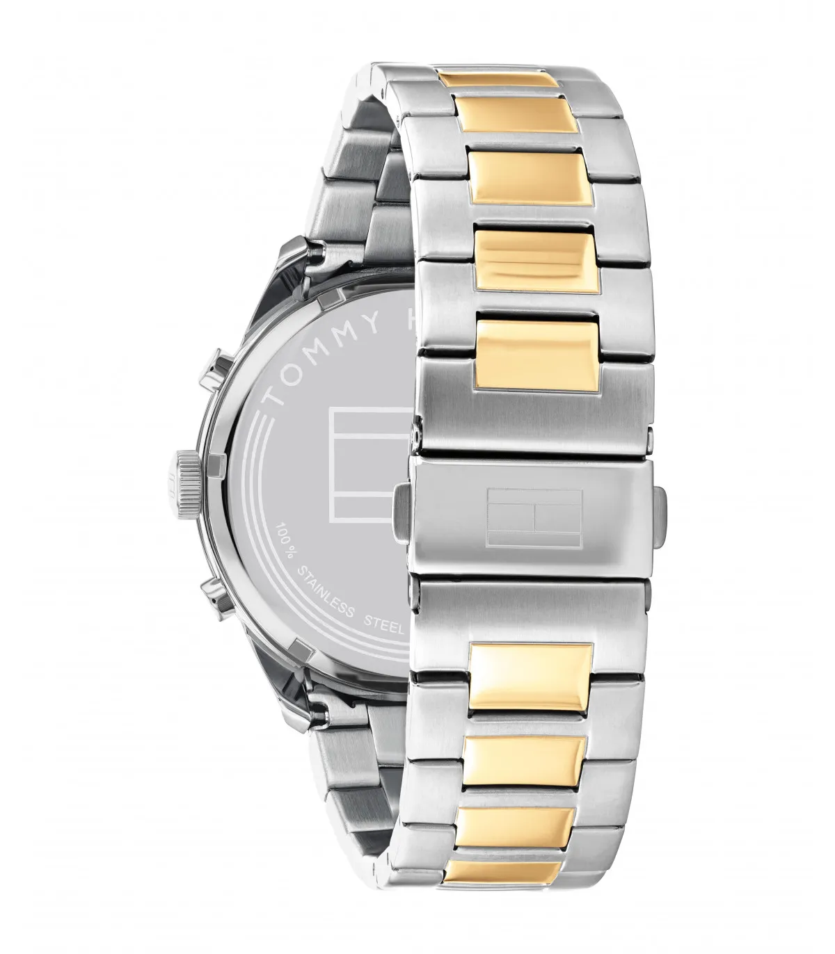 RELOJ TOMMY HILFIGER MATTHEW HOMBRE ACERO BICOLOR ESFERA NEGRA  1791944