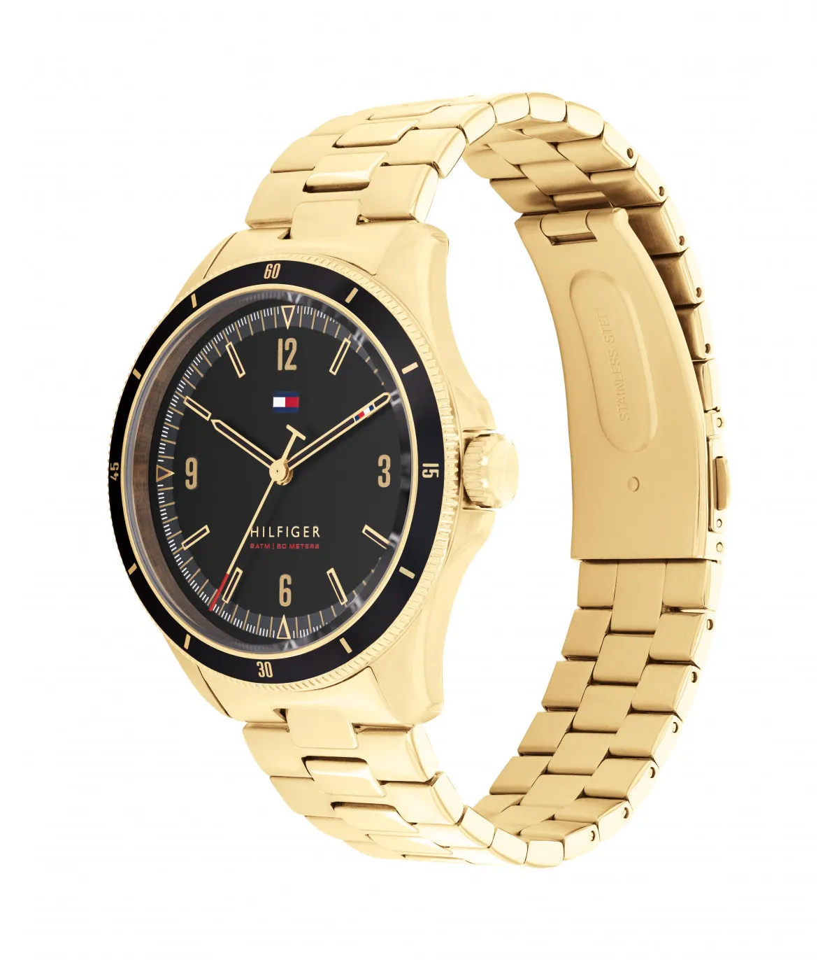 RELOJ TOMMY HILFIGER MAVERICK HOMBRE ACERO INOXIDABLE IP DORADO  1791903