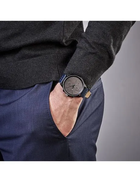 reloj tommy hilfiger  pavonado azul