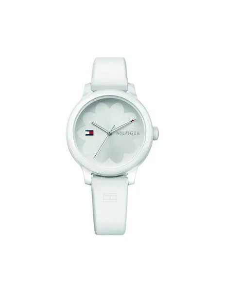 reloj tommy hilfiger strap blanco