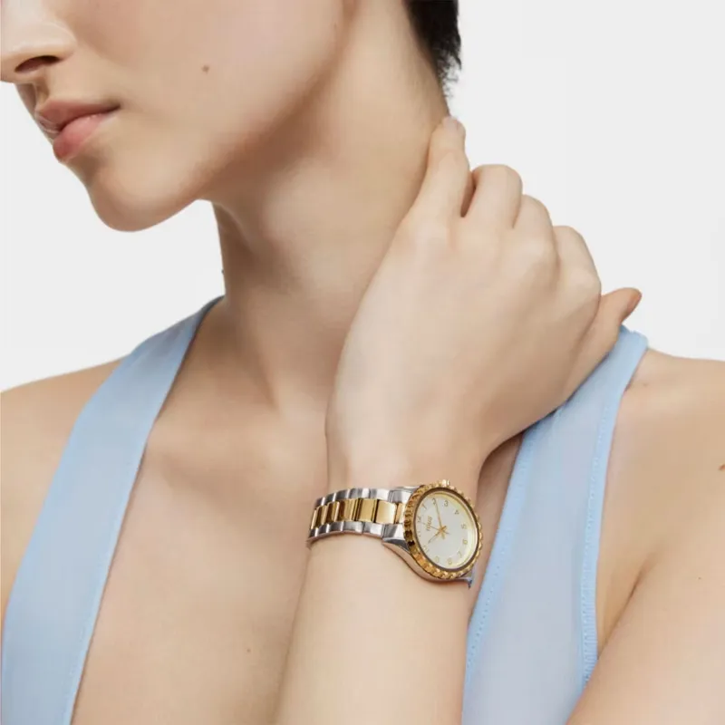 RELOJ TOUS ANALóGICO CON BRAZALETE DE ACERO Y ACERO IPG DORADO TBEAR KDT 3000132700