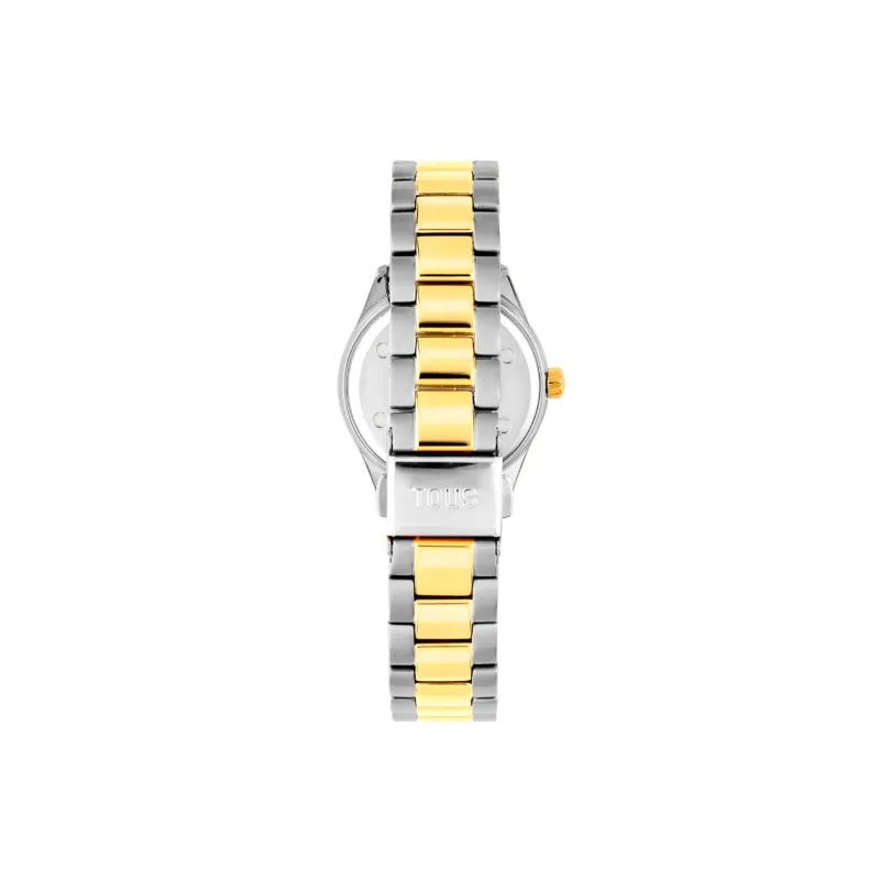RELOJ TOUS ANALóGICO CON BRAZALETE DE ACERO Y ACERO IPG DORADO TBEAR KDT 3000132700