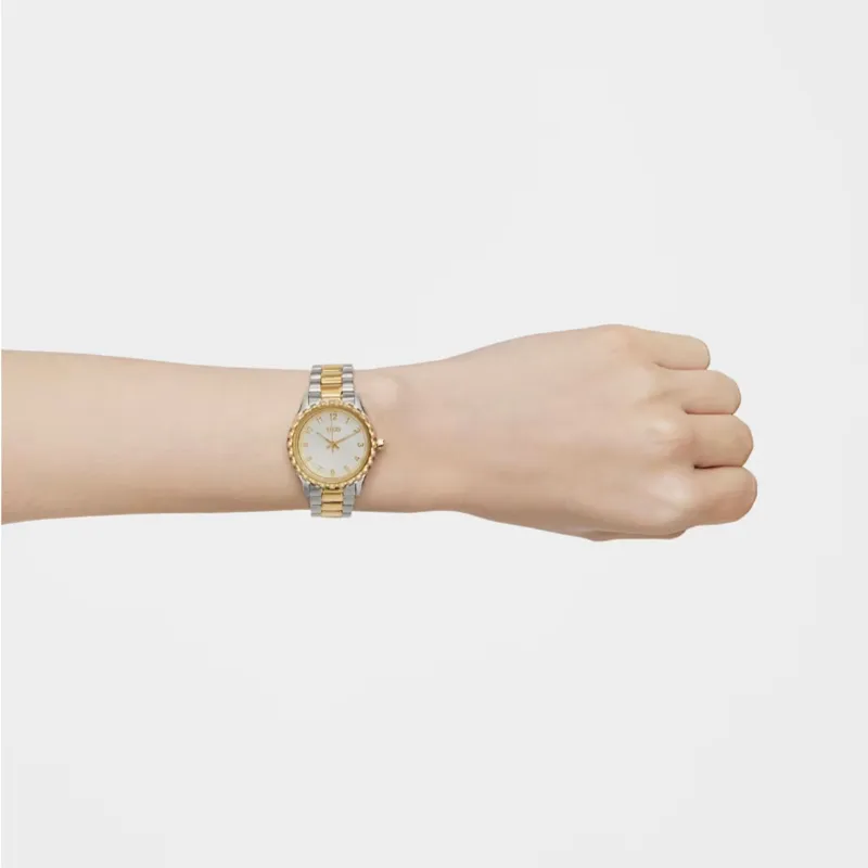 RELOJ TOUS ANALóGICO CON BRAZALETE DE ACERO Y ACERO IPG DORADO TBEAR KDT 3000132700