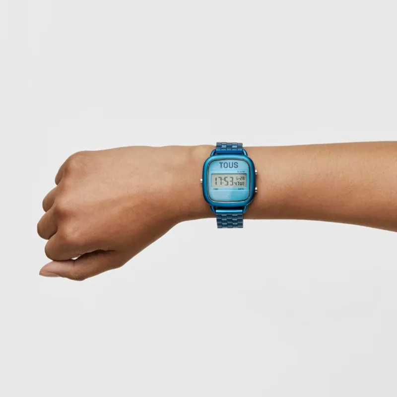 RELOJ TOUS DLOGO AZUL 300358002