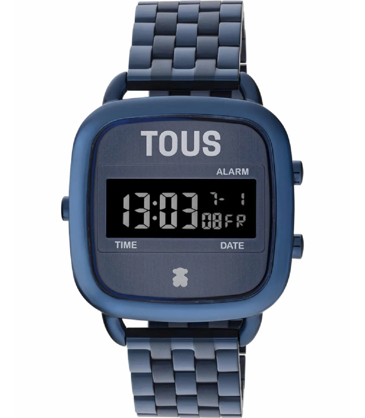 RELOJ TOUS DLOGO DIGITAL UNISEX ACERO IP AZUL  200351023
