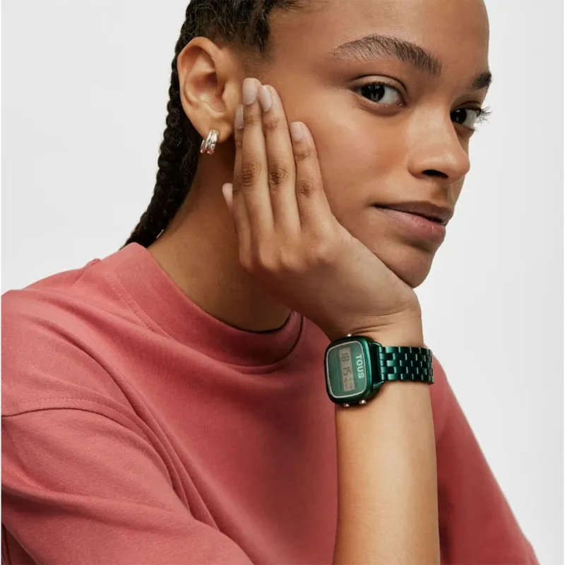 RELOJ TOUS DLOGO VERDE 300358000