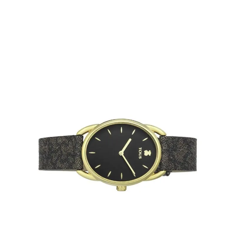 RELOJ TOUS DAI DORADO KAOS NEGRA 100350440
