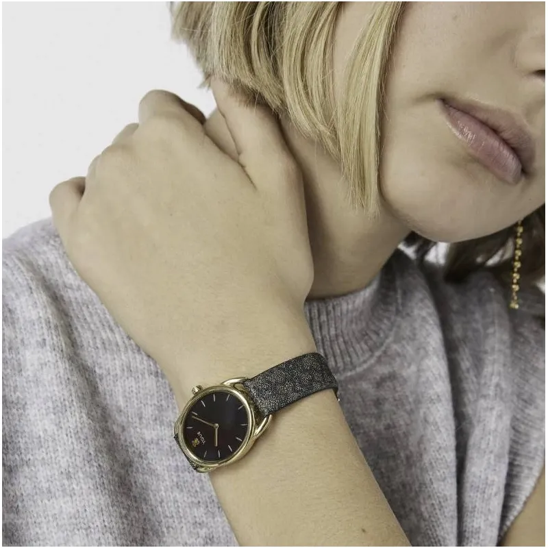 RELOJ TOUS DAI DORADO KAOS NEGRA 100350440