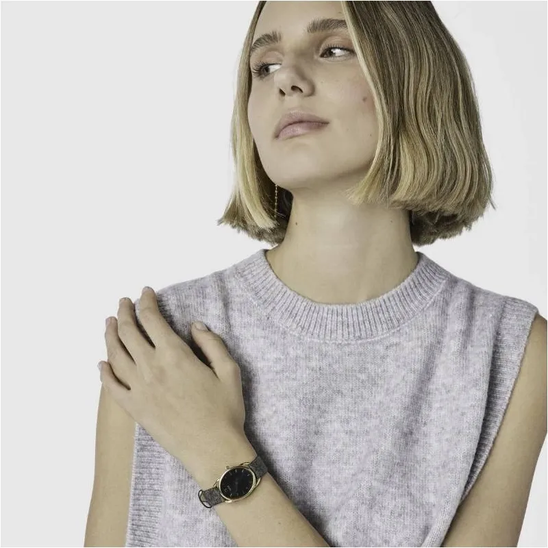 RELOJ TOUS DAI DORADO KAOS NEGRA 100350440