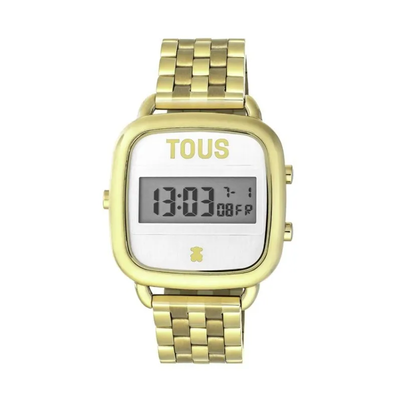 RELOJ TOUS DIGITAL DLOGO DORADO 200351022
