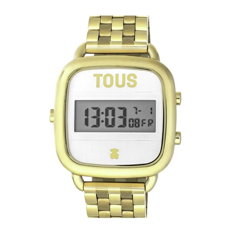 RELOJ TOUS DIGITAL DLOGO DORADO 200351022
