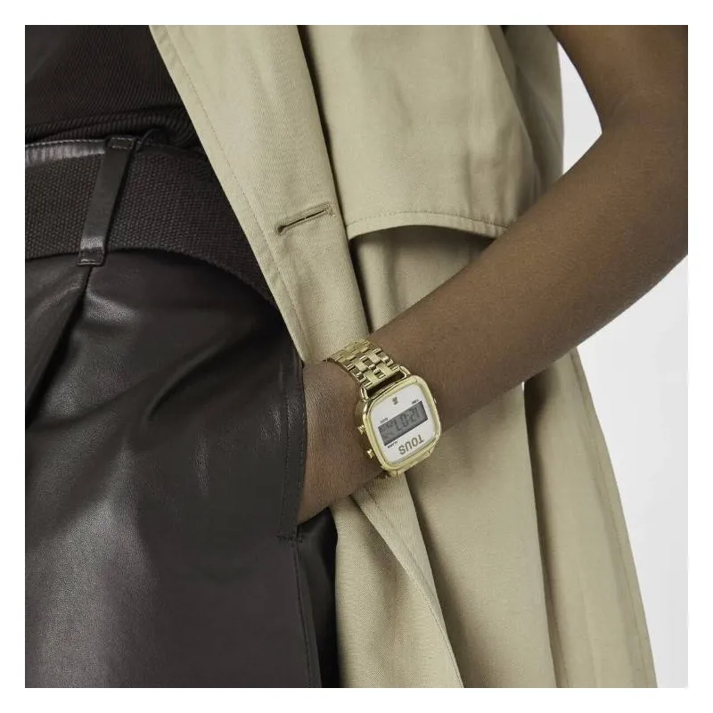 RELOJ TOUS DIGITAL DLOGO DORADO 200351022