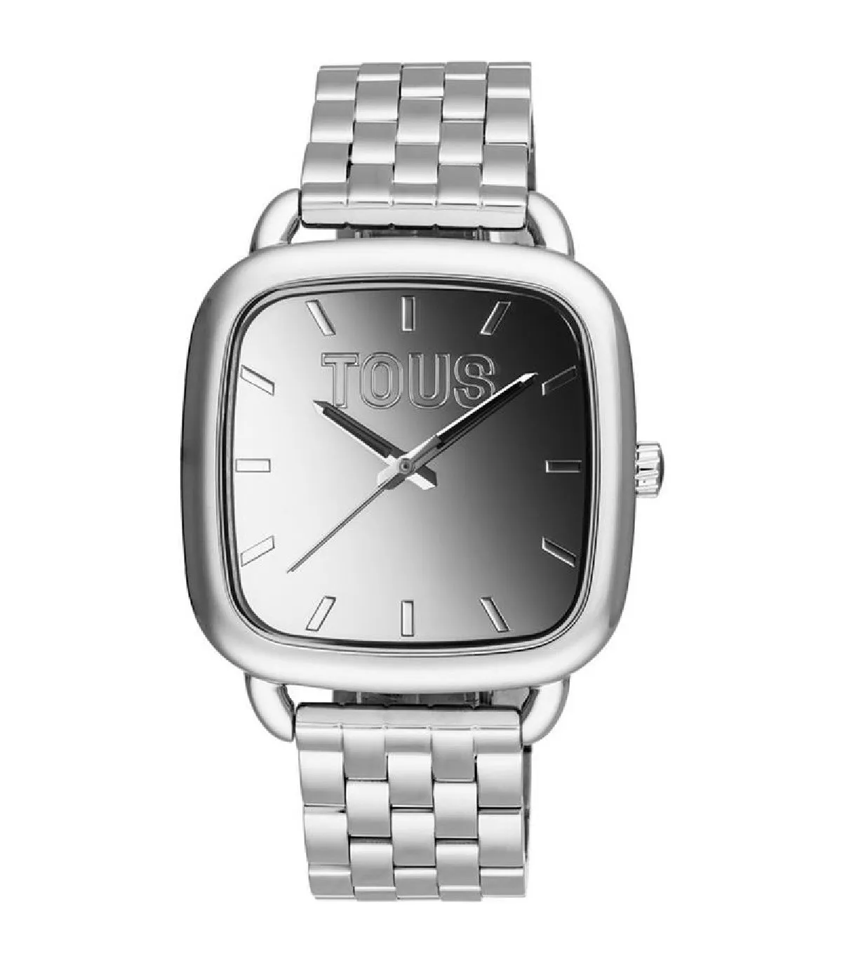 RELOJ TOUS LOGO MIRROR PLATEADO ANALOGICO MUJER  3000131700