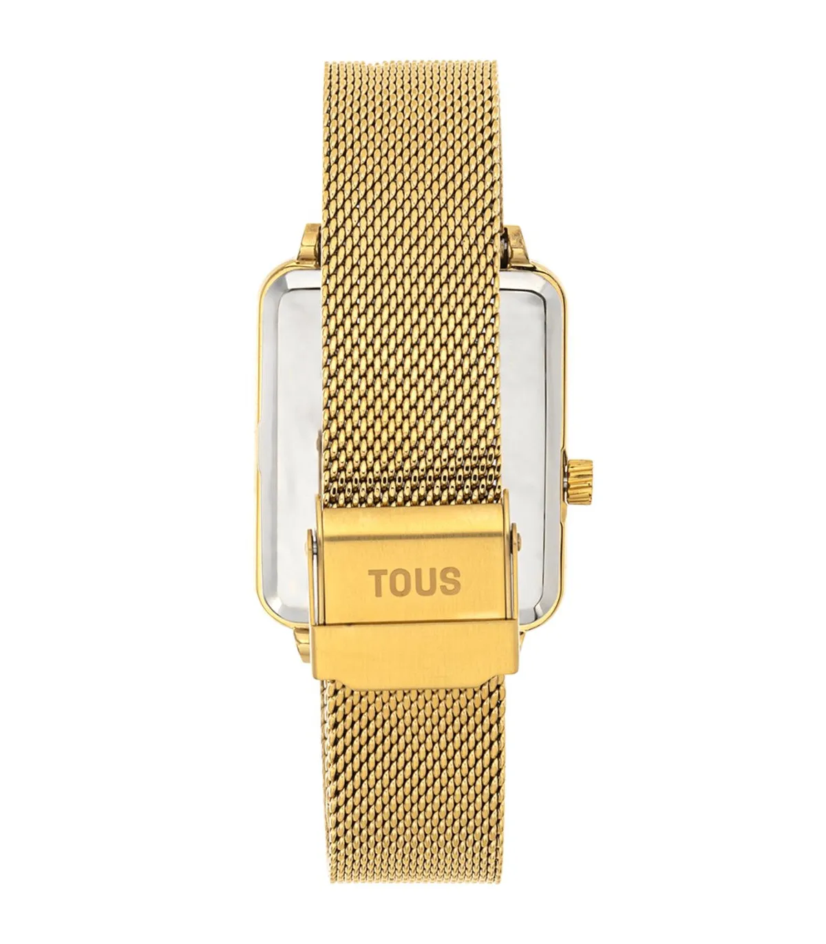 RELOJ TOUS MARS UNISEX ANALóGICO Y DIGITAL BRAZALETE DE ACERO IP DORADO  300358011