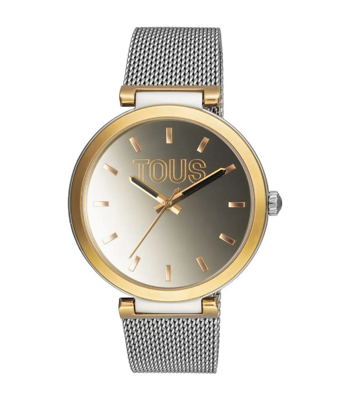 RELOJ TOUS MES MIRROR PLATEADO Y DORADO ANALOGICO MUJER  3000132000