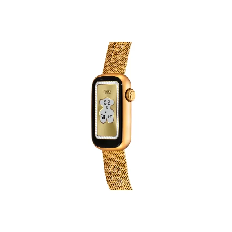 RELOJ TOUS SMARTWATCH CON BRAZALETE ACERO IPG DORADO Y CAJA DE ALUMINIO EN COLOR IPG DORADO TBAND MESH 3000132200