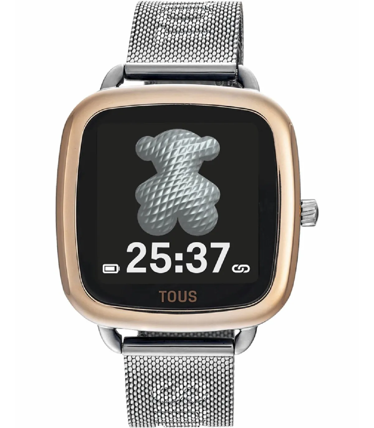 RELOJ TOUS SMARTWATCH DCONNECT MUJER ACERO IP ROSA Y BRAZALETE DE ACERO  300358085