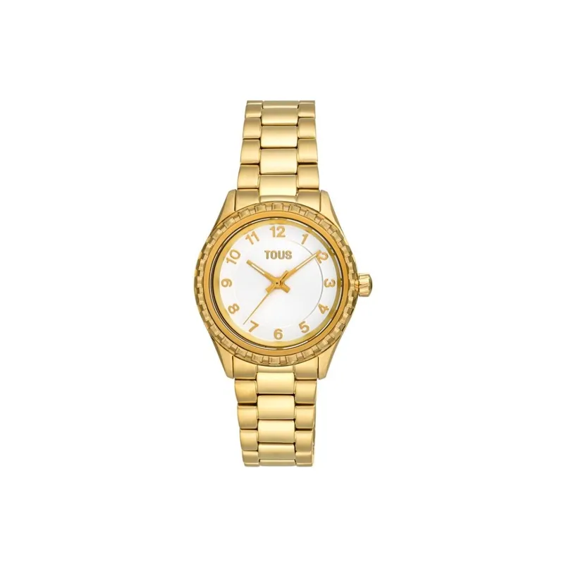 RELOJ TOUS TBEAR DORADO ANALóGICO NIñA 3000134100