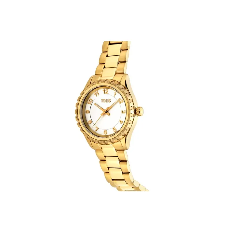 RELOJ TOUS TBEAR DORADO ANALóGICO NIñA 3000134100