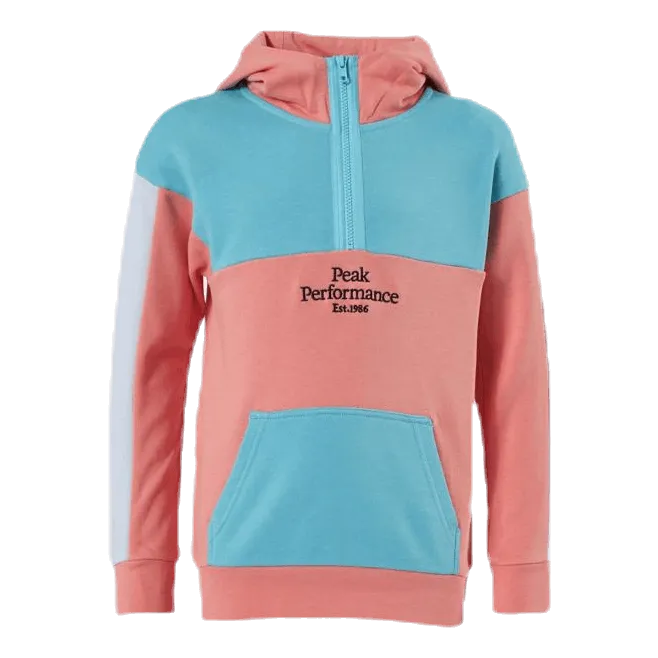 Rendimiento máximo Junior Original Blocked Anorak Pink/White