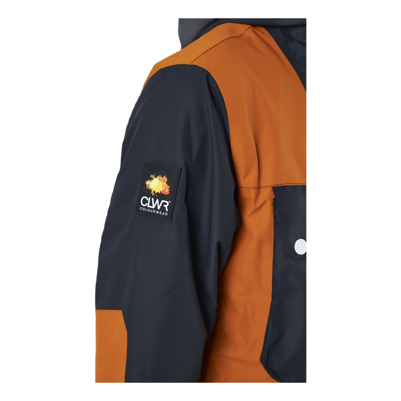 Ropa de color Essential Anorak M Dark Orange