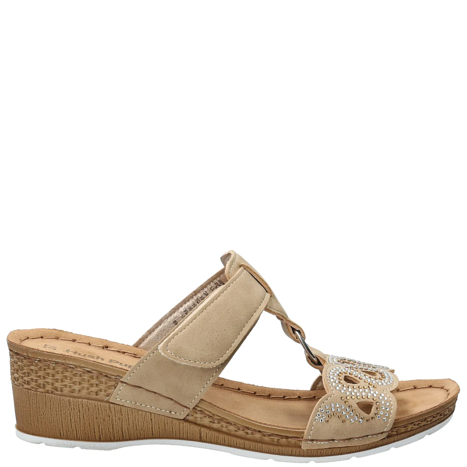 Sandalia Mujer Bax Ii Beige