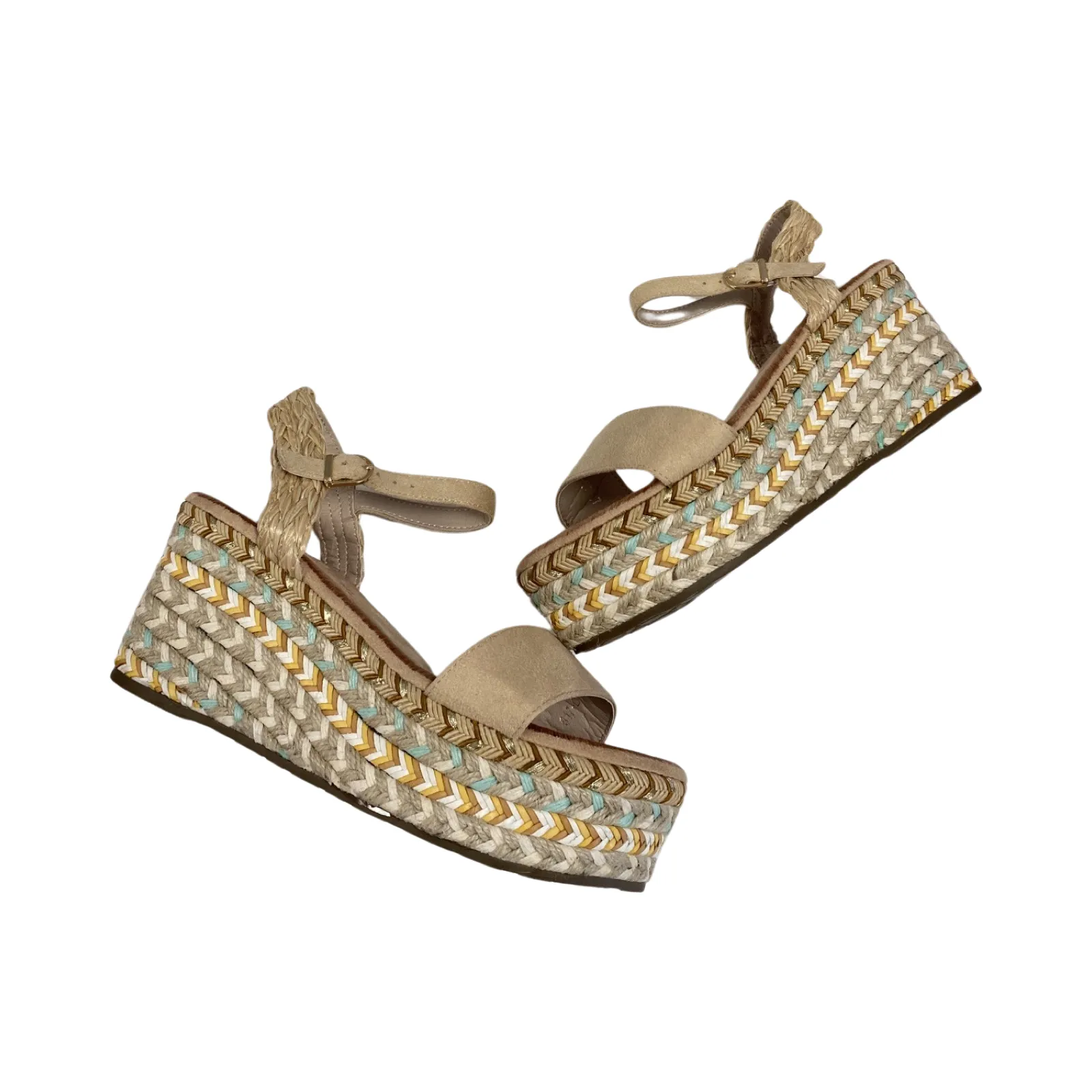 SANDALIA MUJER MANDARINA 817DF BEIGE