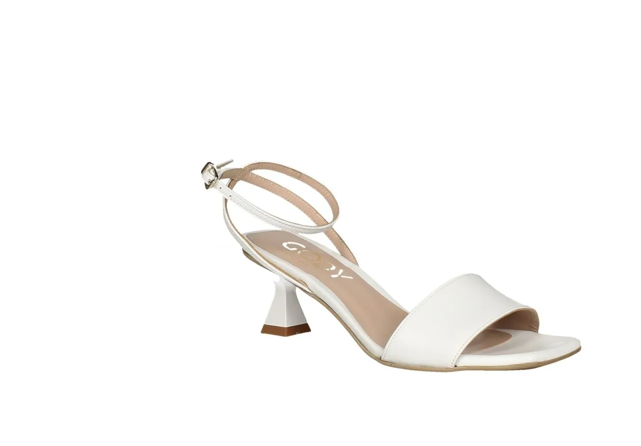 Sandalia Piel Blanco Pulsera