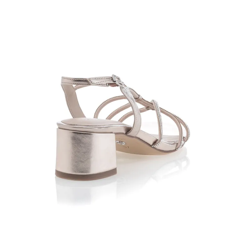 Sandalias mujer amarillo