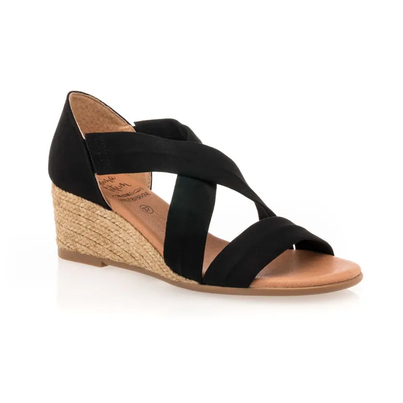 Sandalias mujer negro