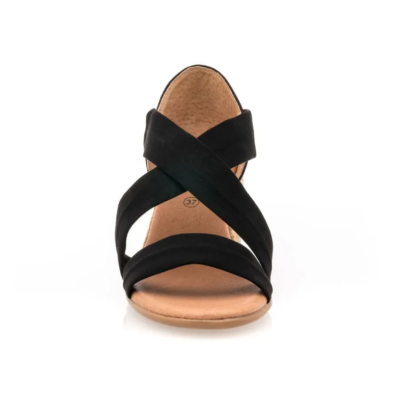 Sandalias mujer negro