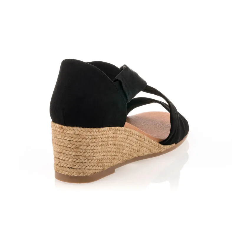 Sandalias mujer negro