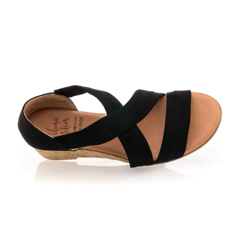 Sandalias mujer negro