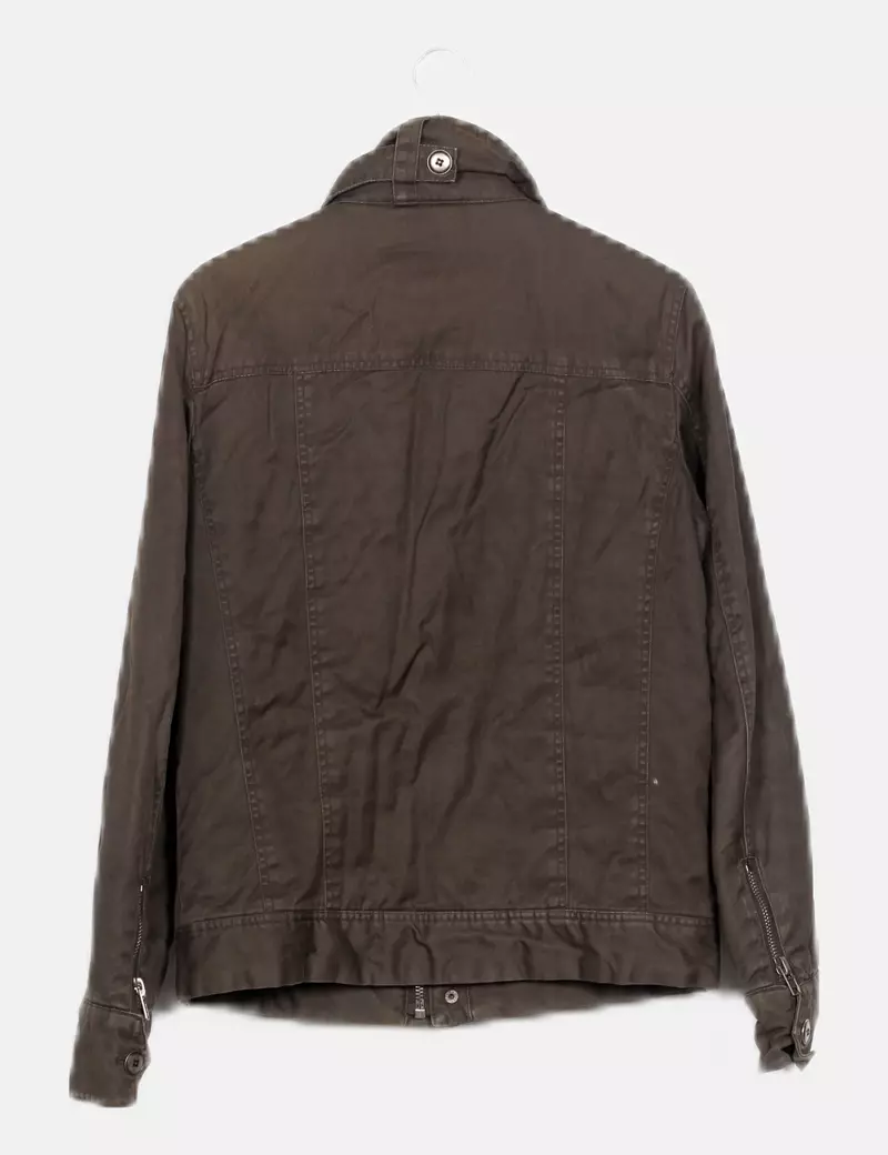 Selected Chaqueta verde casual