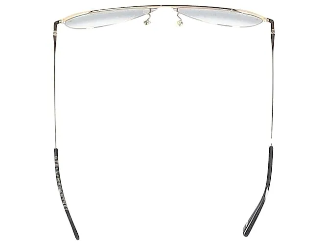 Stella Mc Cartney Stella McCartney SC0063Gafas de sol estilo aviador S en metal dorado con degradado 