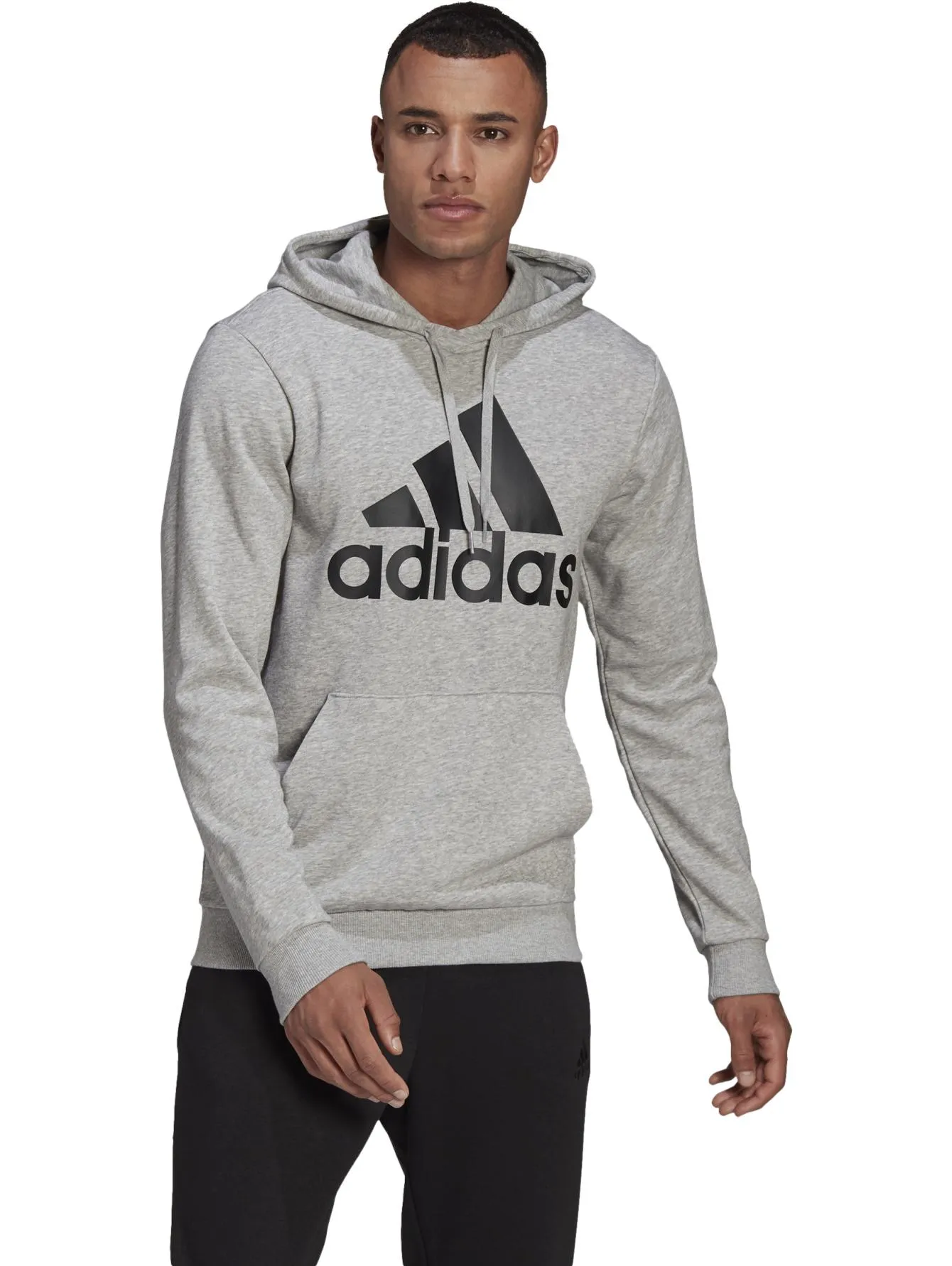 Sudadera Adidas Essentials Gris Para Hombre