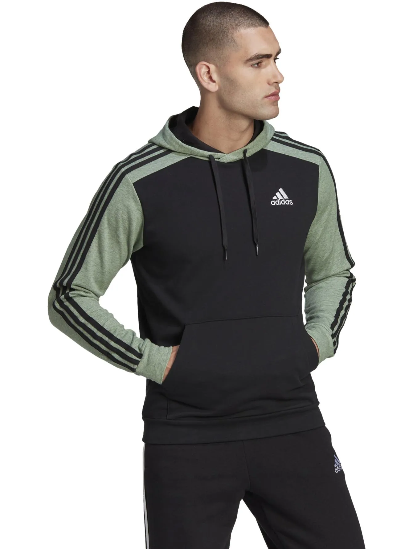 Sudadera Adidas Essentials Negro Para Hombre