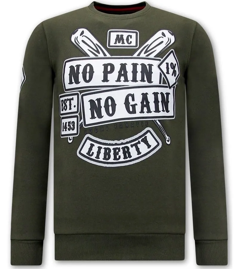 SUETER DE HOMBRE SONS OF ANARCHY  VERDE