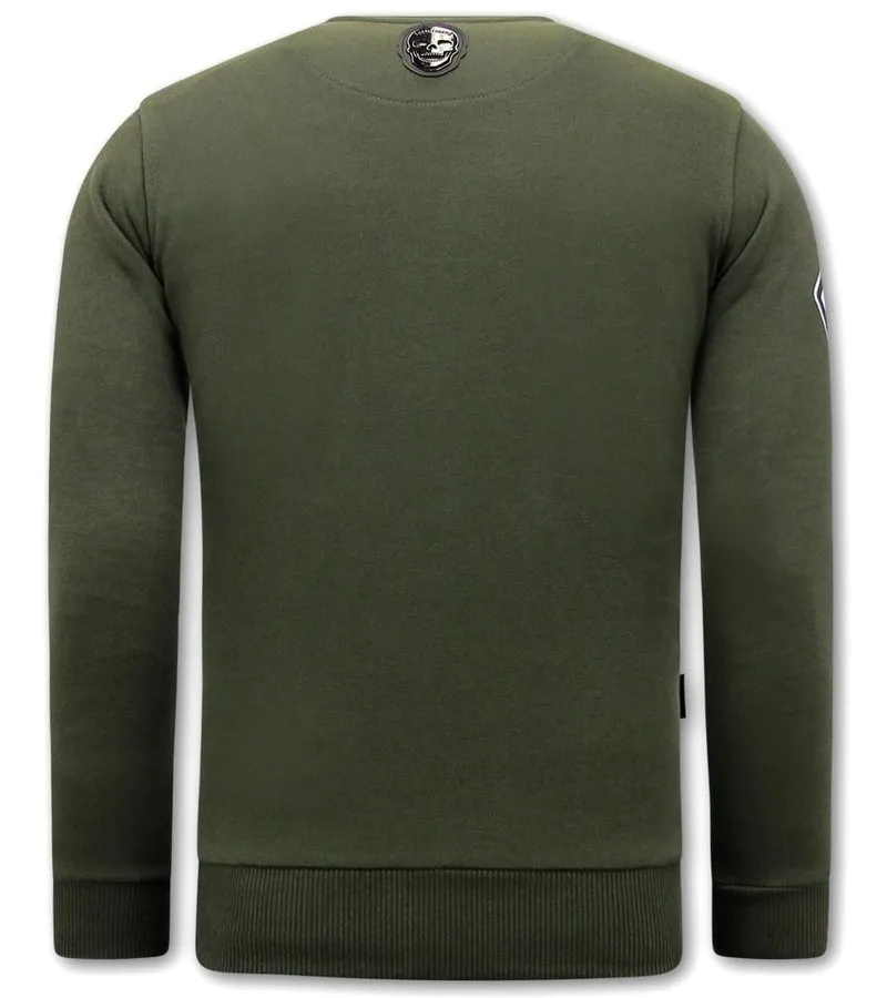 SUETER DE HOMBRE SONS OF ANARCHY  VERDE