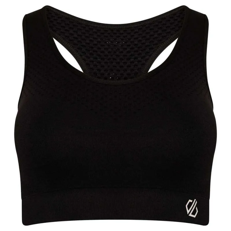 Sujetador de mujer Dare2B Don't sweat it Bra (Negro/Negro)