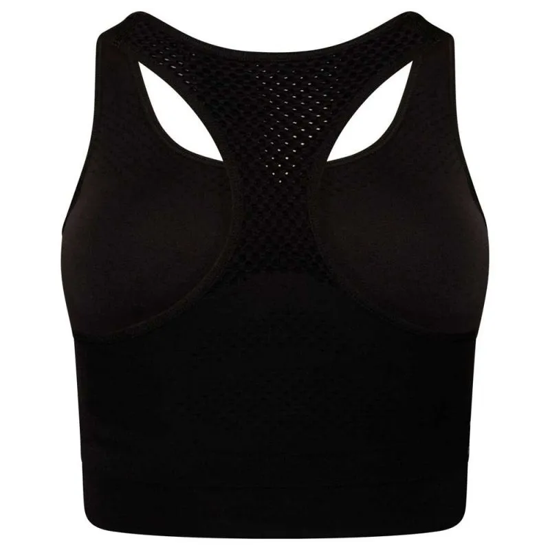 Sujetador de mujer Dare2B Don't sweat it Bra (Negro/Negro)