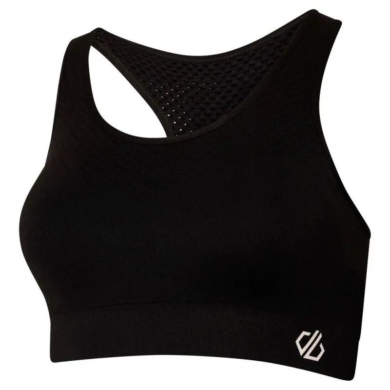 Sujetador de mujer Dare2B Don't sweat it Bra (Negro/Negro)