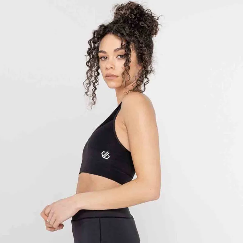 Sujetador de mujer Dare2B Don't sweat it Bra (Negro/Negro)