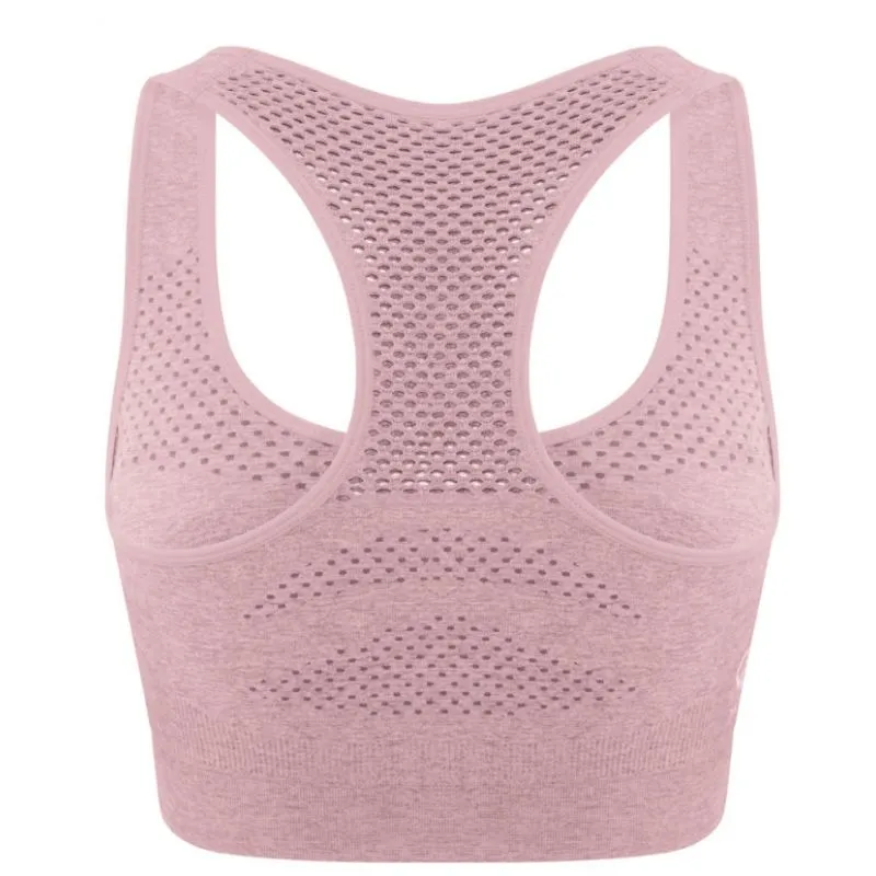 Sujetador de mujer Dare2B Don't sweat it Bra (PwdrPink)