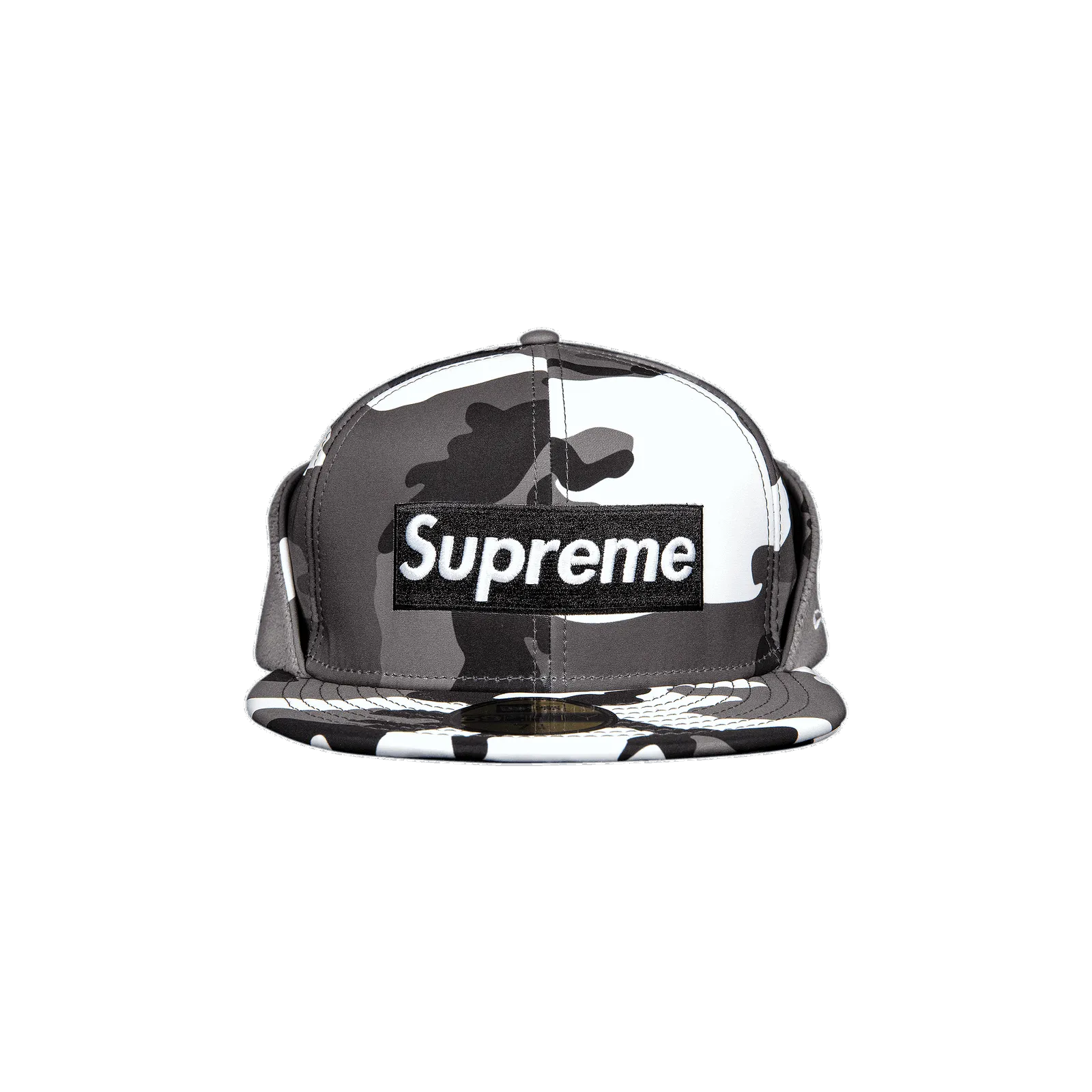 Supreme WINDSTOPPER x Earflap Box Logo New Era 'Snow Camo'
