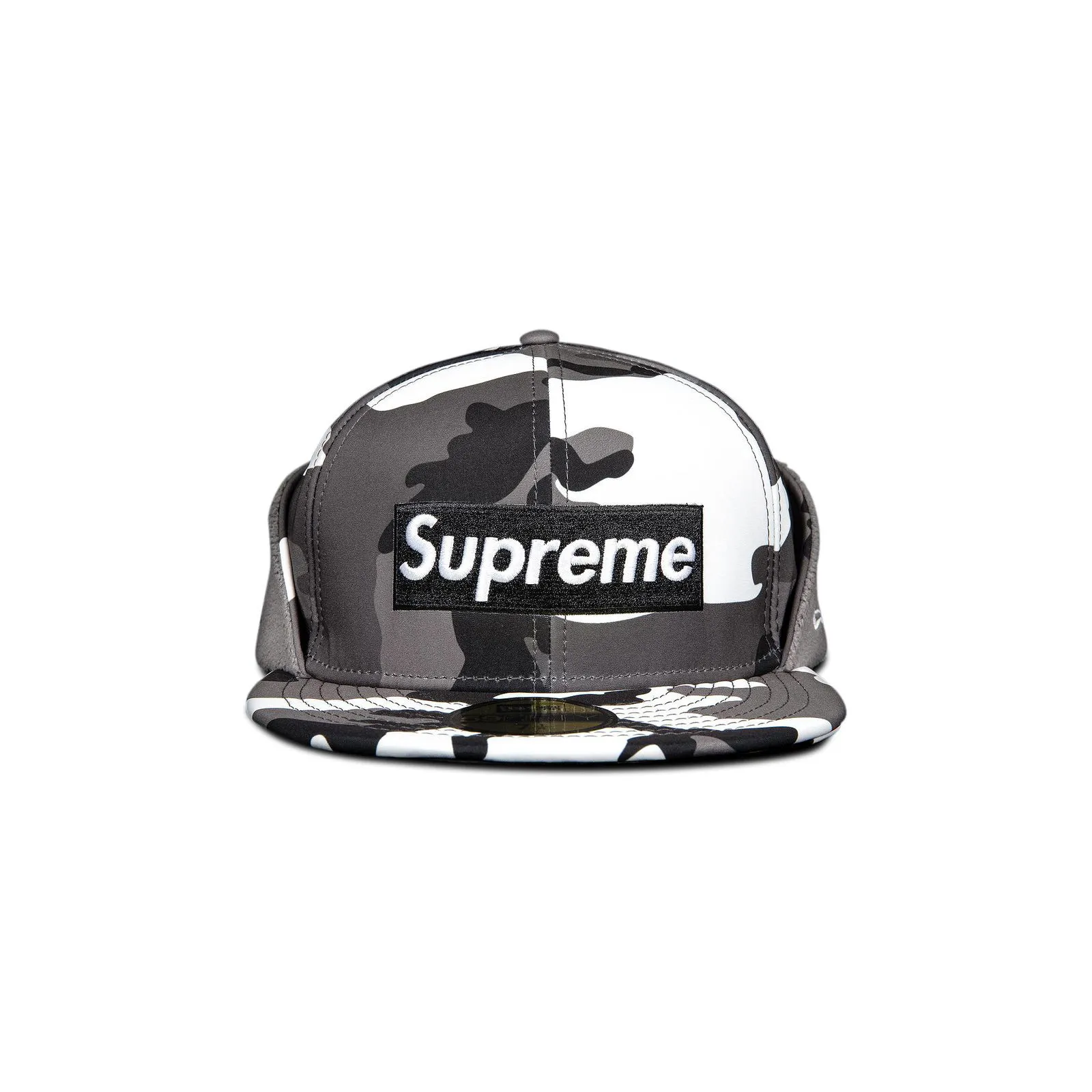 Supreme WINDSTOPPER x Earflap Box Logo New Era 'Snow Camo'